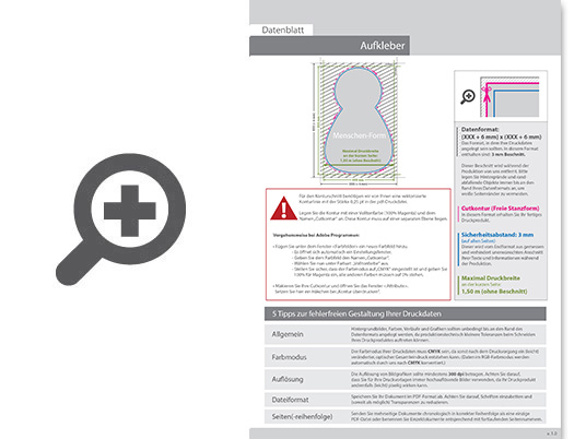 Product Bild hinterglasaufkleber_4_0_farbig_bedruckt_in_mensch-form_konturgeschnitten