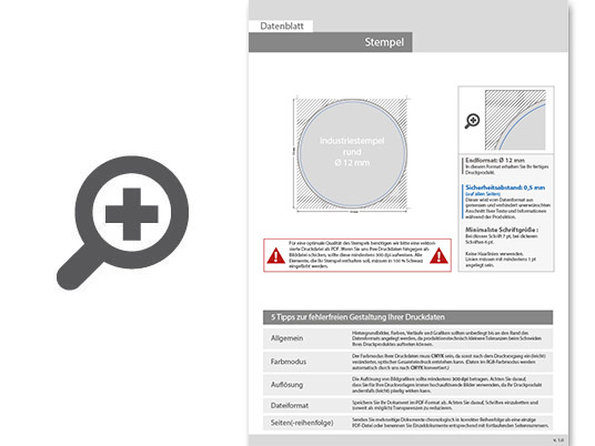 Product Bild industriestempel_f__r_spiegel-untergrund