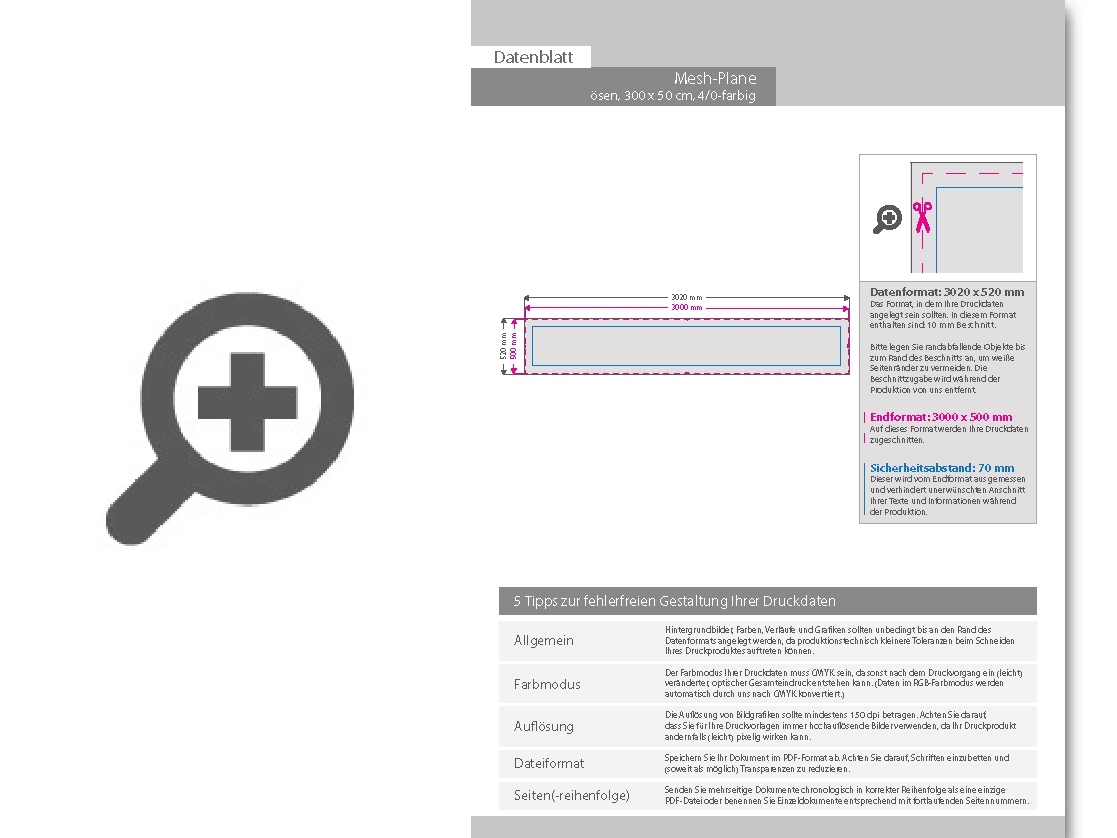 Product Bild hochwertige_mesh-plane_300_x_50_cm__4_0-farbig_bedruckt____sen_im_abstand_von_50_cm_links_und_rechts