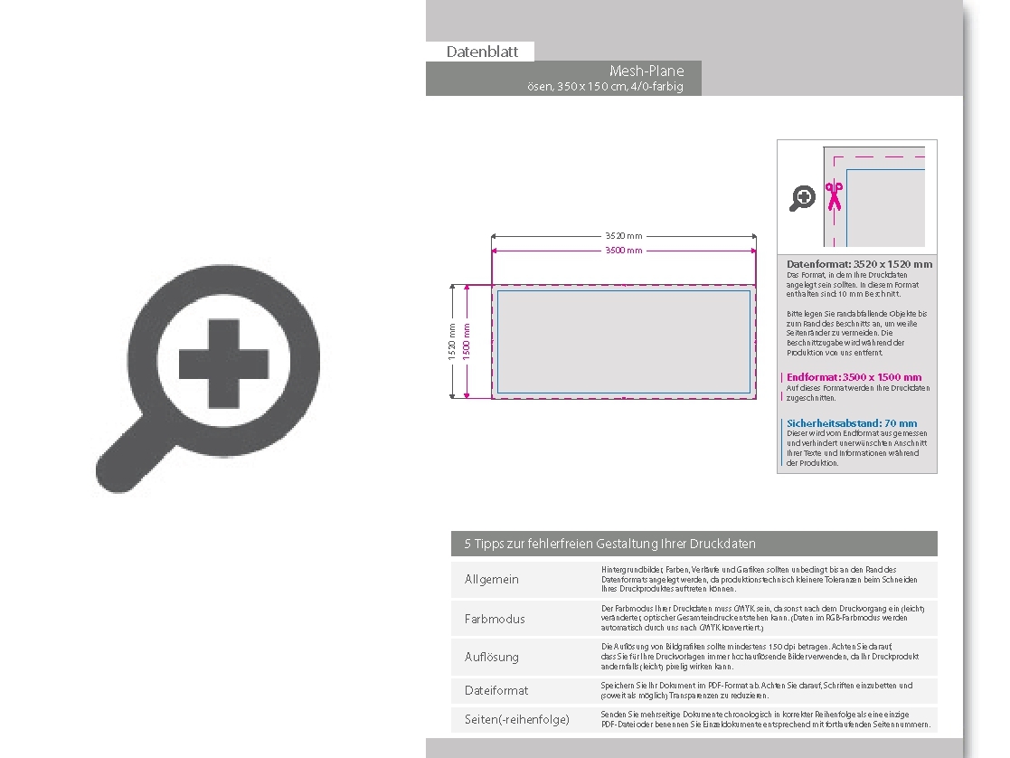 Product Bild hochwertige_mesh-plane_350_x_150_cm__4_0-farbig_bedruckt____sen_im_abstand_von_50_cm_links_und_rechts